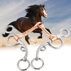 HEEPDD - Broca de acero inoxidable para caballo con forma de serpiente, para todo tipo de propósitos, broca de acero inoxidable - BESTMASCOTA.COM