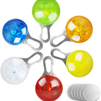 Clip-On Pet, Dog Collar LED Light - Dog Lights for Collars, Waterproof Safety Lights of Dogs and Cats for Night Walking, Included Extra Replacement Batteries, Gifts for Pets - BESTMASCOTA.COM