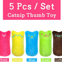 didog paquete de 5 gato Interactivo Catnip juguetes gracioso para gatito Kitty Cat Kicker dentición Masticar Jugar - BESTMASCOTA.COM