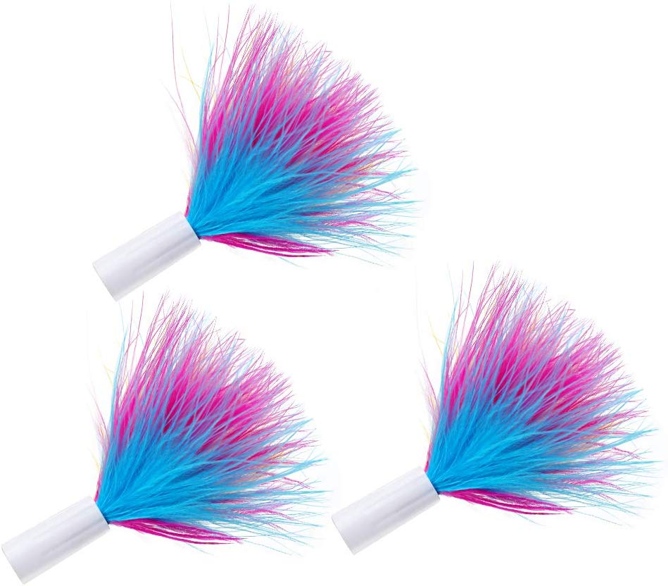 VAVA Pet Interactive Cat Toys, Cat Toys Three Modes Day&Night Play Automatic Randomly Stimulates Cat's Senses Easy Replace Feather(Included Battery&Spare Feather) (Spare Feathers) - BESTMASCOTA.COM