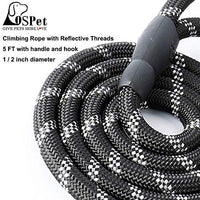 Collar profesional para perro con pinza de perro, tamaño ajustable con hebilla de liberación rápida de acero inoxidable, collar de perro con puntas cómodas, correa resistente - BESTMASCOTA.COM