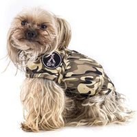 X@HE - Chaleco de alivio de ansiedad para perro, chaleco para mantener la comodidad, chaleco para perros de talla XS, M, L, XL, azul marino, gris, rosa, rojo y camuflaje - BESTMASCOTA.COM