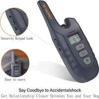 WOPET Dog Training Collar, 1500ft Remote Dog Shock Collar, 100% Waterproof and Rechargeable with Electric/Shock/Vibra/Beep Control Collar for Small Medium Large Dogs - BESTMASCOTA.COM