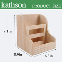 Kathson - Comedero de madera para conejos, cobayas y chinchelas - BESTMASCOTA.COM