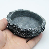 Tfwadmx - Cuenco de agua para reptiles, comedero de reptiles, con pinzas para tortuga, lagarto, dragón, rana, leopardo, gecko, serpiente, araña, camaleón (3 unidades) - BESTMASCOTA.COM