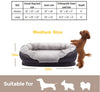 Cama ortopédica para perros AsFrost, con funda extraíble y lavable, cama de espuma viscoelástica para perros y gatos, cama antideslizante inferior para dormir - BESTMASCOTA.COM