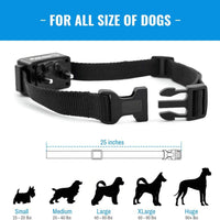 Collar de entrenamiento para perros – Recargable a distancia para perros pequeños, medianos, grandes con 3 modos correctivos de entrenamiento remoto, golpes, vibración, pitido, 100% impermeable E-collar entrenador - BESTMASCOTA.COM