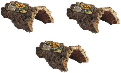 Zoo Med corteza de corcho natural, Ronda, Medio (3 Pack) - BESTMASCOTA.COM