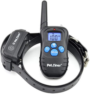 Petrainer Shock Collar for Dogs - Waterproof Rechargeable Dog Training E-Collar with 3 Safe Correction Remote Training Modes, Shock, Vibration, Beep for Dogs Small, Medium, Large - BESTMASCOTA.COM