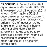 API pH UP Ajustador de pH, eleva el pH del agua del acuario de agua dulce al nivel que tu pescado necesita para prosperar, prueba el agua semanalmente y usa para corregir el nivel de pH. - BESTMASCOTA.COM