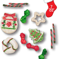 MON2SUN Christmas Dog Rawhide Holiday Stocking for Dogs - BESTMASCOTA.COM