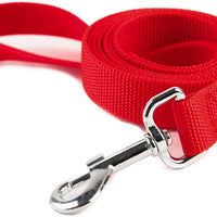 Correa adiestramiento canino nailon resistente, cuerda de tracción, 6 pies de largo, 1 pulgada de ancho, para perros pequeños y medianos. - BESTMASCOTA.COM