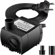Homasy Upgraded 80 GPH (300L/H, 4W) Submersible Water Pump, 48 Hours Dry Burning Water Pump with 5.6ft (1.7m) Power Cord - BESTMASCOTA.COM