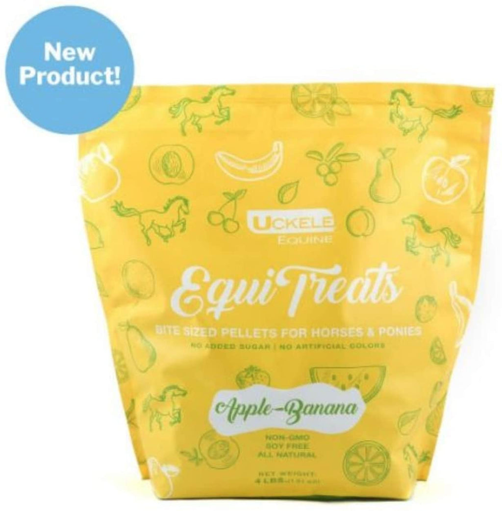 Uckele Equi Treats, para caballos, Apple plátano, bolsa de 4 libras - BESTMASCOTA.COM