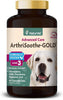 naturvet clínicamente probado arthrisoothe-gold Cuidado de Articulaciones Nivel 3 Advanced para perros y gatos, Chewable Pastillas, fabricado en EE. UU. - BESTMASCOTA.COM