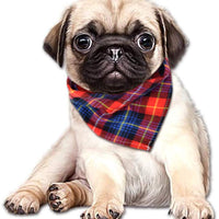 Lee-buty - Juego de 15 bandanas para perro, pañuelo para perro, baberos lavables para niña, niño, perro, bandanas de algodón a cuadros, bandanas para perros al aire libre, accesorios para perros pequeños, medianos, grandes, gatos y mascotas - BESTMASCOTA.COM