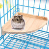 Mrli - Soporte de madera para pájaros y percas para animales pequeños, loros, periquitos, cacatúas, periquitos, ratas, ratones, chinchillas, hámsteres, jaulas, accesorios, ejercicios, juguetes, sector - BESTMASCOTA.COM