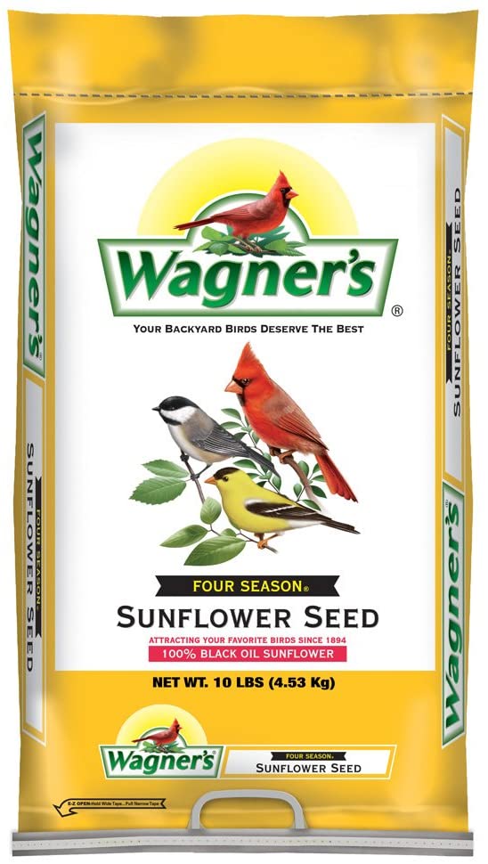 Pipas negras de girasol para pájaros (76027), de Wagner's - BESTMASCOTA.COM