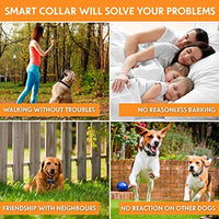 STOPWOOFER - Collar antiladrido para perros pequeños, medianos y grandes, collar antiladridos recargable, sin corteza, alerta de sonido y vibración, dispositivo antiladridos - BESTMASCOTA.COM
