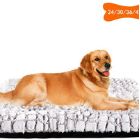 Coohom - Cama de peluche para perro, cama para mascotas, alfombrilla para jaula, cama lavable para perros medianos y grandes - BESTMASCOTA.COM