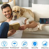 Dispositivos de control de ladridos de Marialove, dispositivo antiladridos para exteriores, repelente ultrasónico para perros y dispositivos antiladridos - BESTMASCOTA.COM