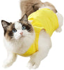 Knhunupl - Traje de recuperación profesional para heridas abdominales o enfermedades de la piel, después del uso quirúrgico, pijama traje, E-collar alternativa para gatos y perros - BESTMASCOTA.COM