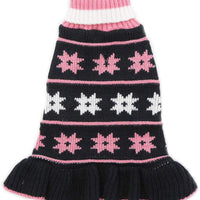 Kyeese - Suéter de cuello alto para perro, con agujero para la correa, ideal para otoño e invierno - BESTMASCOTA.COM