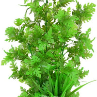 CNZ decoración para acuario tanque de peces Ornamento de la decoración planta artificial plástico verde, 15-inch - BESTMASCOTA.COM