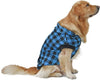 PAWZ grande perro tartán camisa Escudo Sudadera con Capucha Mascota Invierno Ropa suave y cálida - BESTMASCOTA.COM