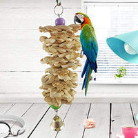 Anteer - 12 paquetes de juguetes para masticar loros y pájaros, para colgar pájaros, jaulas de juguete, apto para pequeños periquitos, cacatúas, conuras, pinzones, guacamayos, loros, pájaros del amor - BESTMASCOTA.COM
