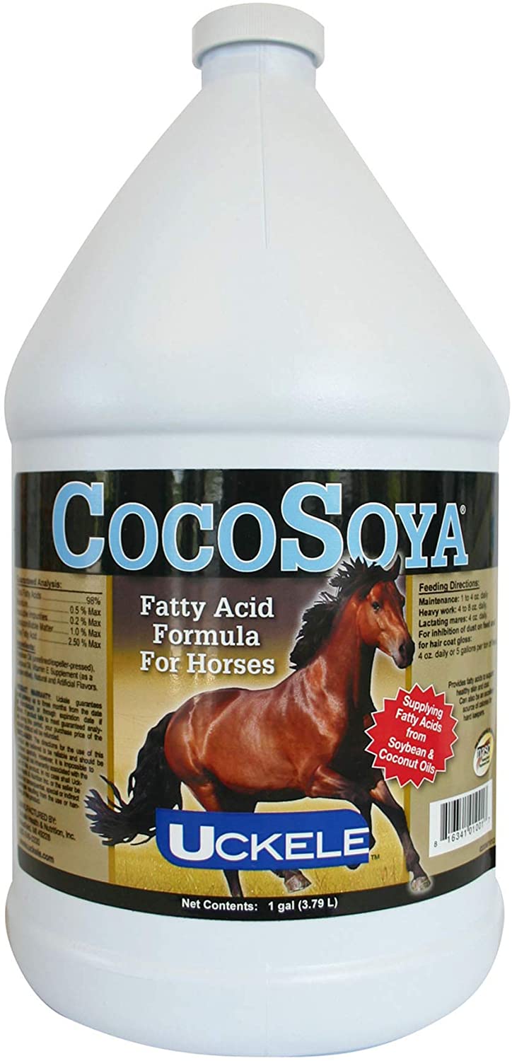 Uckele Aceite de Cocosoya, fórmula de ácidos grasos para caballos - BESTMASCOTA.COM