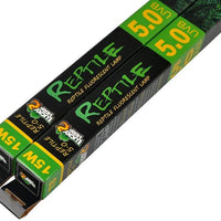 Lucky Herp 5.0 - Lámpara de terrario tropical fluorescente, 15 W, 18.0 in (2 unidades) - BESTMASCOTA.COM