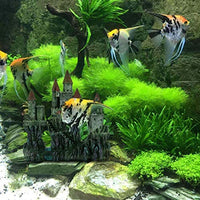 Miracliy castillo de decoración de acuario, adorno de acuario Super Castillo, 10 pulgadas - BESTMASCOTA.COM