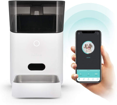 Petnet SmartFeeder (2ª generación) - Alimentador automático de mascotas con Wi-Fi con porciones personalizadas para gatos y perros - Aplicación para Android, iOS y funciona con Amazon Alexa - BESTMASCOTA.COM