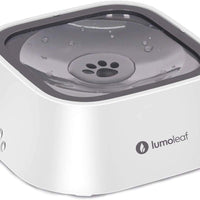 Cuenco para perro LumoLeaf para agua, cuenco para perro sin derrames, cuenco de agua para mascotas, alimentador de agua lenta para perro, cuenco de agua transportado para perros, gatos/mascotas - BESTMASCOTA.COM