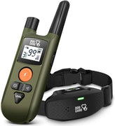 Collar de entrenamiento para perros con mando a distancia, 3 modos de entrenamiento, incluyendo pitido y vibración, collar impermeable recargable para perros, rango de 1000 pies, seguro y eficaz para perros grandes y medianos. - BESTMASCOTA.COM