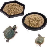 Tfwadmx Reptile plato de alimentación, tortuga alimentador de alimentos recipiente de agua con pinzas para dragón barbudo serpiente lagarto - BESTMASCOTA.COM