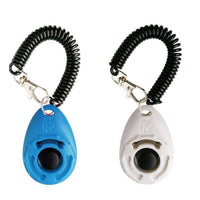 Clicker de entrenamiento para perros con correa de muñeca – OYEFLY resistente y ligero fácil de usar, clicker de entrenamiento para mascotas para gatos cachorros pájaros caballos. Perfecto para entrenamiento de comportamiento, 2 unidades., m - BESTMASCOTA.COM