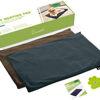 Pecute - Almohadilla de calentamiento para mascotas, de bajo voltaje, segura y eléctrica, para perros y gatos, con cable resistente a las masticaciones y capa impermeable (2 fundas) - BESTMASCOTA.COM