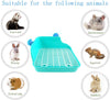 Kathson - Jaula de arena de animales pequeños, para entrenar en esquina, inodoro para mascotas, ideal para conejo, conejo, chinchilla, hurón, cobaya, hámster (color al azar) - BESTMASCOTA.COM