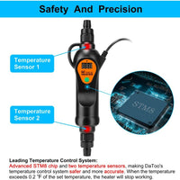 DaToo - Calentador externo para acuario (300 W) - BESTMASCOTA.COM