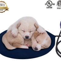 Warmstore - Calentador de camas para perro, almohadilla de calor eléctrica para gatos, impermeable, ajustable, resistente a masticar, cable de acero, suave funda extraíble - BESTMASCOTA.COM