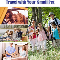 CROWNY - Bolsa transportadora para hámster (portátil, transpirable, con correa desmontable) - BESTMASCOTA.COM