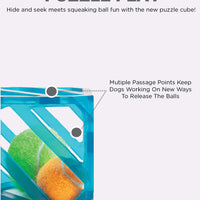 Outward Hound 67815 rompecabezas de cubeta juguete, azul - BESTMASCOTA.COM