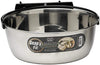 MidWest Homes for Pets Snap'y Fit - Cuenco para comida de acero inoxidable - BESTMASCOTA.COM