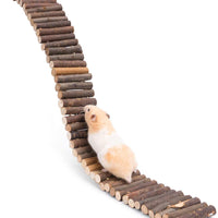 Niteangel Hamster Suspension Bridge Toy: Escalera de escalada larga para hámster sirio enano, ratones, gérmenes y otros animales pequeños - BESTMASCOTA.COM