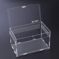 POPETPOP - Caja de terrario para cría de reptiles, contenedores de terrario de acrílico para pequeñas casas de mascotas - BESTMASCOTA.COM