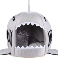 SKL - Cama doble para mascotas, color negro - BESTMASCOTA.COM