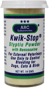 Arc laboratorios kwik-stop styptic en polvo para perros, gatos y pájaros, 14 g - BESTMASCOTA.COM
