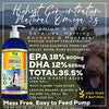 Snappies Petcare Omega 3 aceite de pescado para perros y gatos – Wild Islandic Natural sin olor líquido aceite de pescado Pet Suplemento con vitamina E – más EPA y DHA que el aceite de salmón para una nutrición óptima/salud - BESTMASCOTA.COM